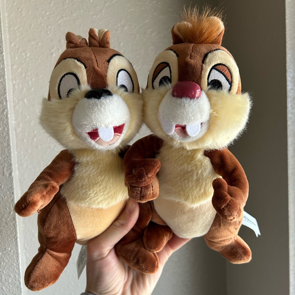 Chip & Dale Disney plush